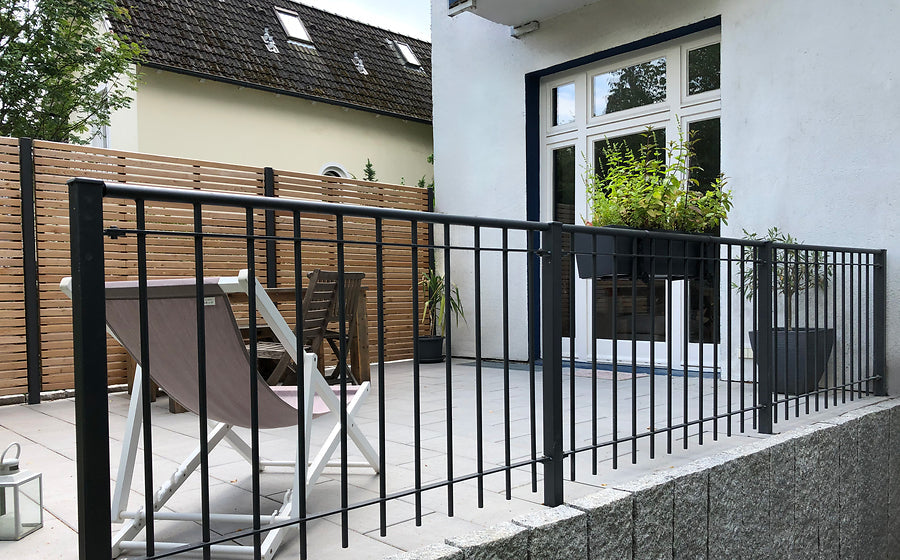 Clôture de terrasse : une délimitation pratique pour plus d'intimité
