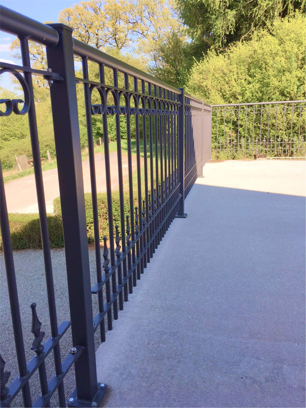 Geländer Lucca | Pulverbeschichtet anthrazit