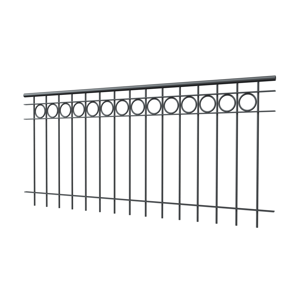 Geländer Belluno | pulverbeschichtet anthrazit Geländer Belluno | pulverbeschichtet anthrazit