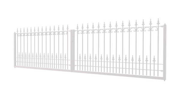 Tor Lucca | Pulverbeschichtet RAL 9010 Reinweiß