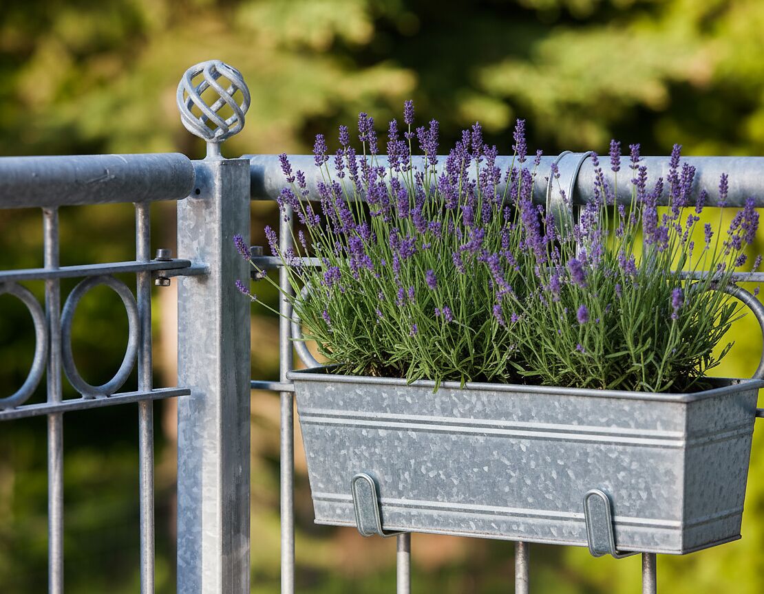 Fixer des jardinières à un garde-corps de balcon – ce qu’il faut savoir