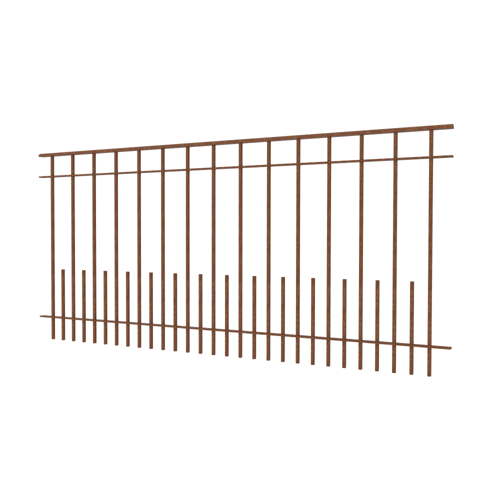 Geländer Perugia als 3D-Modell | Unbeschichtet