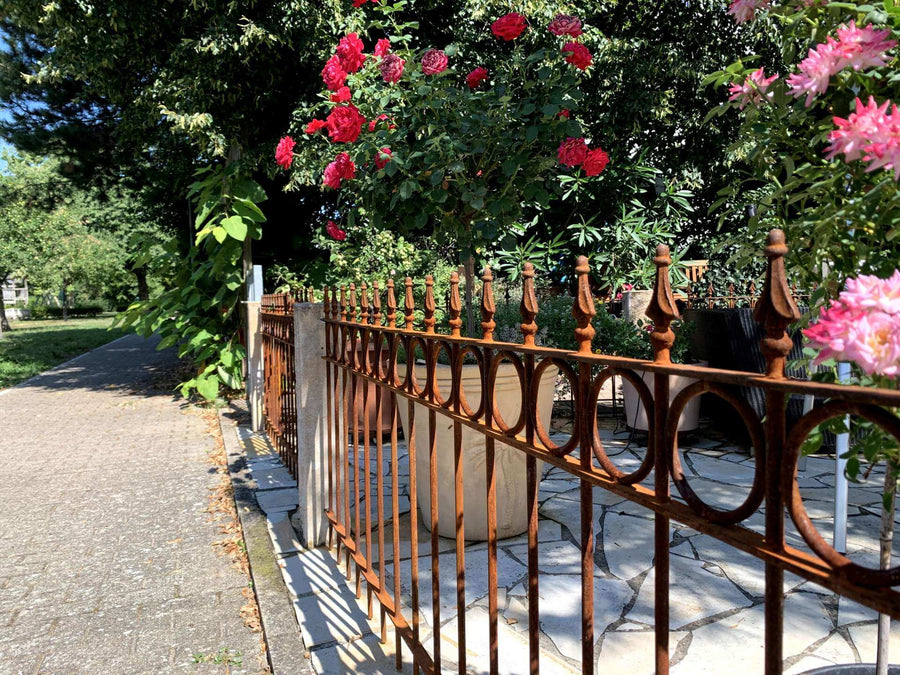 Zaun Belluno aus schräger Perspektive | Unbeschichtet