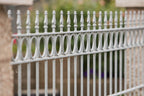 Zaun Belluno mit Fokus auf Dekore | Feuerverzinkt