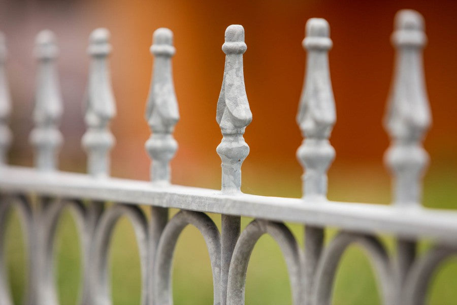 Zaun Belluno Spitze Detail | Feuerverzinkt