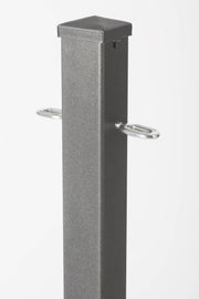Pfosten Detail | Pulverbeschichtet Anthrazit